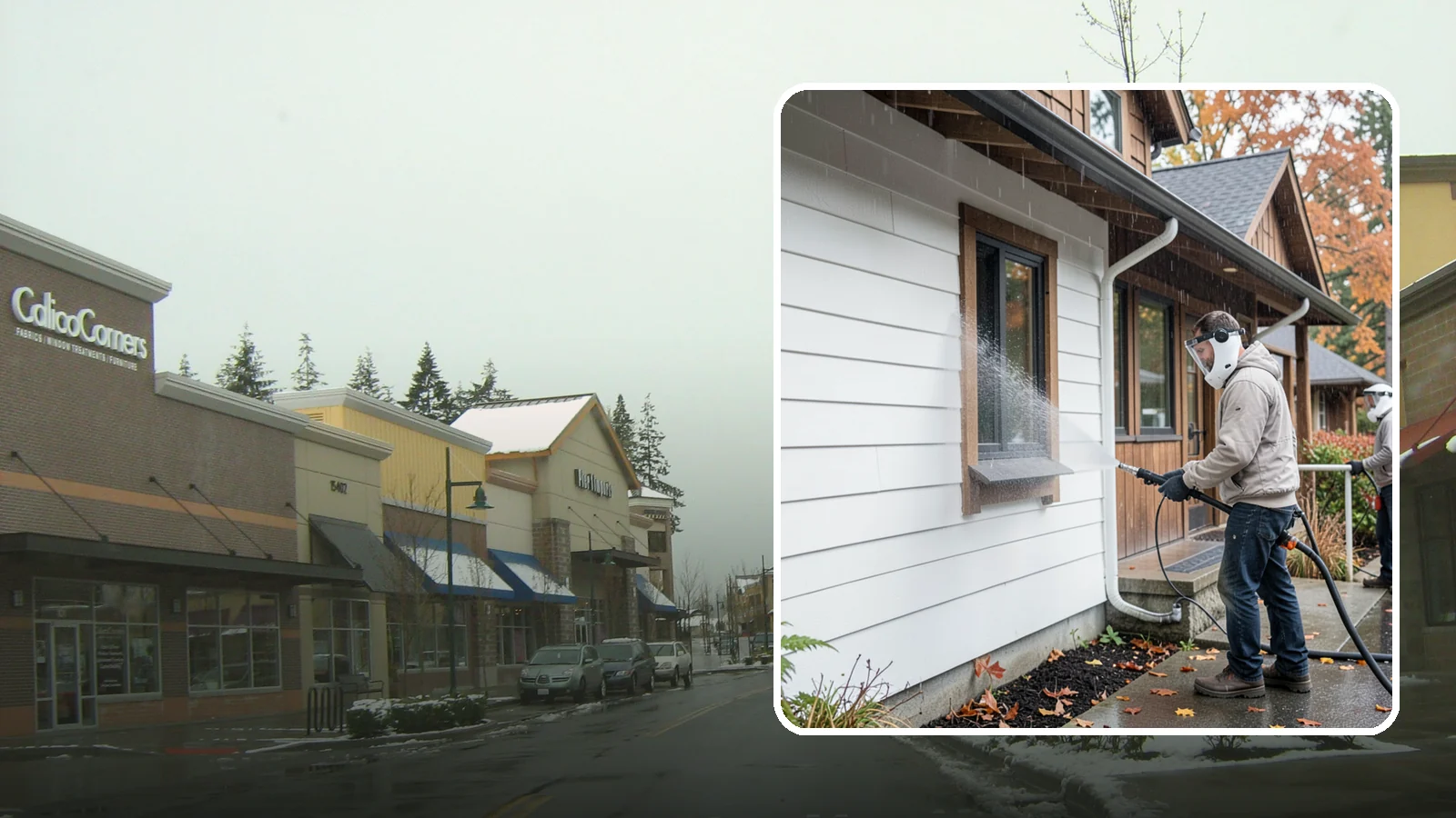 Restaurant Exterior Cleaning in Mill Creek, Snohomish County, WA - We degrease and refresh restaurant exteriors so your Washington eatery greets diners with a clean patio, entry, and facade.