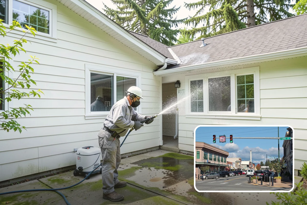 Restaurant Exterior Cleaning in Monroe, Snohomish County, WA - Removes kitchen grease that attracts pests