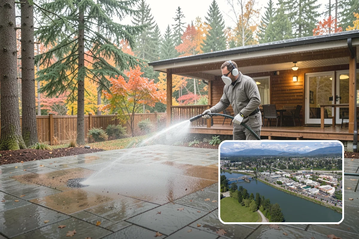Restaurant Exterior Cleaning in Mount Vernon, Skagit County, WA - Removes kitchen grease that attracts pests