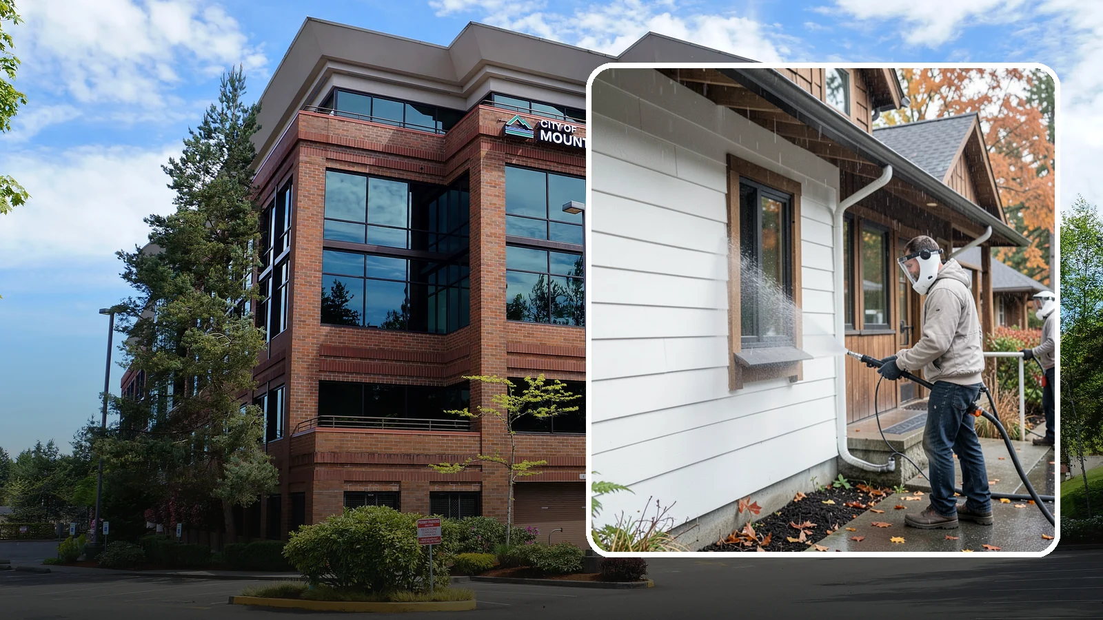 Restaurant Exterior Cleaning in Mountlake Terrace, Snohomish County, WA - We degrease and refresh restaurant exteriors so your Washington eatery greets diners with a clean patio, entry, and facade.