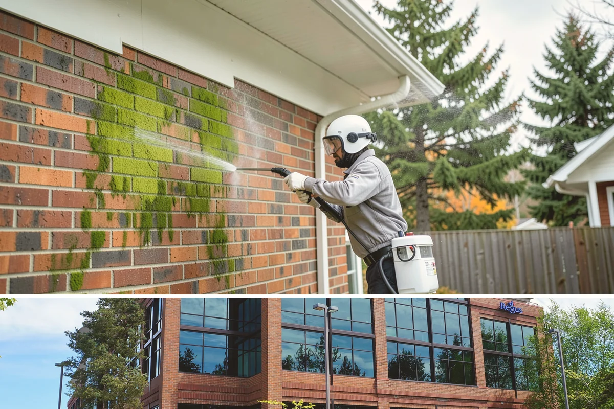 Restaurant Exterior Cleaning in Mountlake Terrace, Snohomish County, WA - Patio-heavy cleaning is best done in early spring before outdoor dining season, with grease areas maintained monthly year-round.