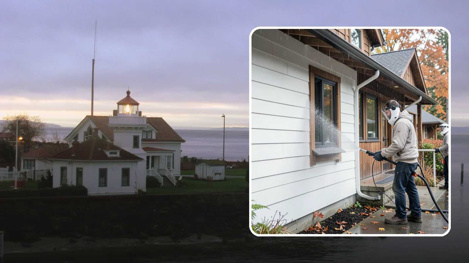 Restaurant Exterior Cleaning in Mukilteo, Snohomish County, WA - We degrease and refresh restaurant exteriors so your Washington eatery greets diners with a clean patio, entry, and facade.