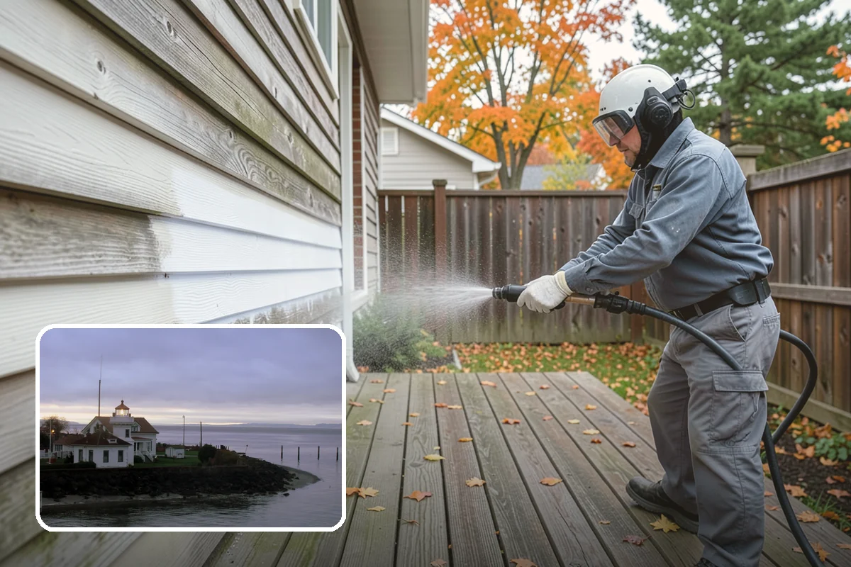 Restaurant Exterior Cleaning in Mukilteo, Snohomish County, WA - Removes kitchen grease that attracts pests