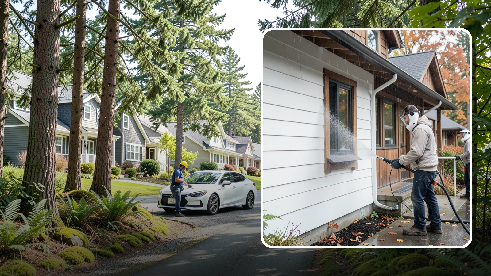 Restaurant Exterior Cleaning in Normandy Park, King County, WA - We degrease and refresh restaurant exteriors so your Washington eatery greets diners with a clean patio, entry, and facade.
