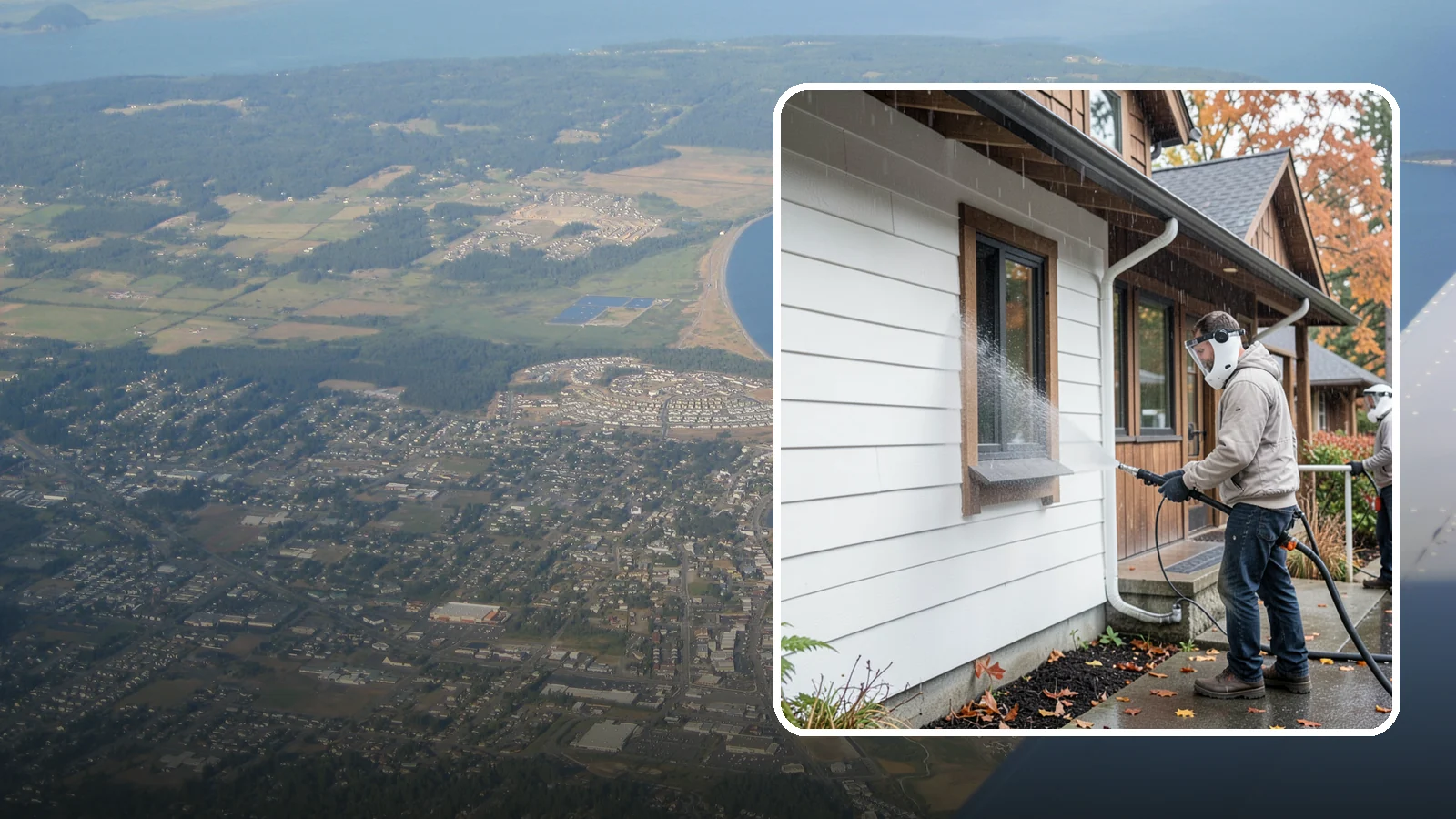 Restaurant Exterior Cleaning in Oak Harbor, Island County, WA - We degrease and refresh restaurant exteriors so your Washington eatery greets diners with a clean patio, entry, and facade.