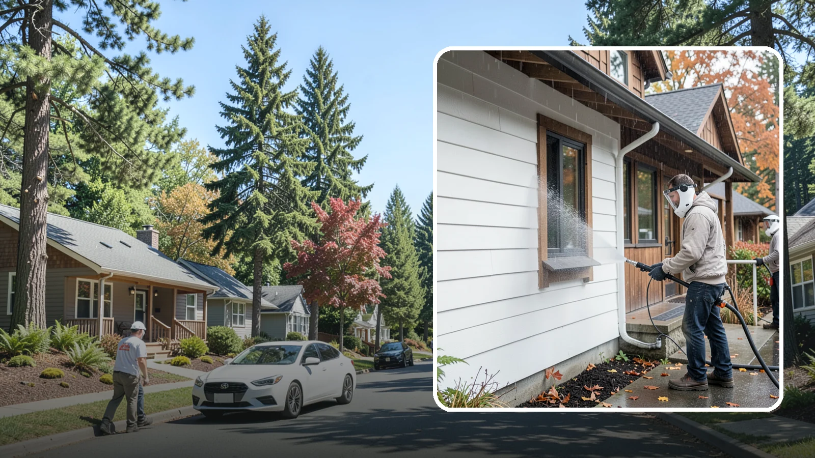 Restaurant Exterior Cleaning in Orting, Pierce County, WA - We degrease and refresh restaurant exteriors so your Washington eatery greets diners with a clean patio, entry, and facade.