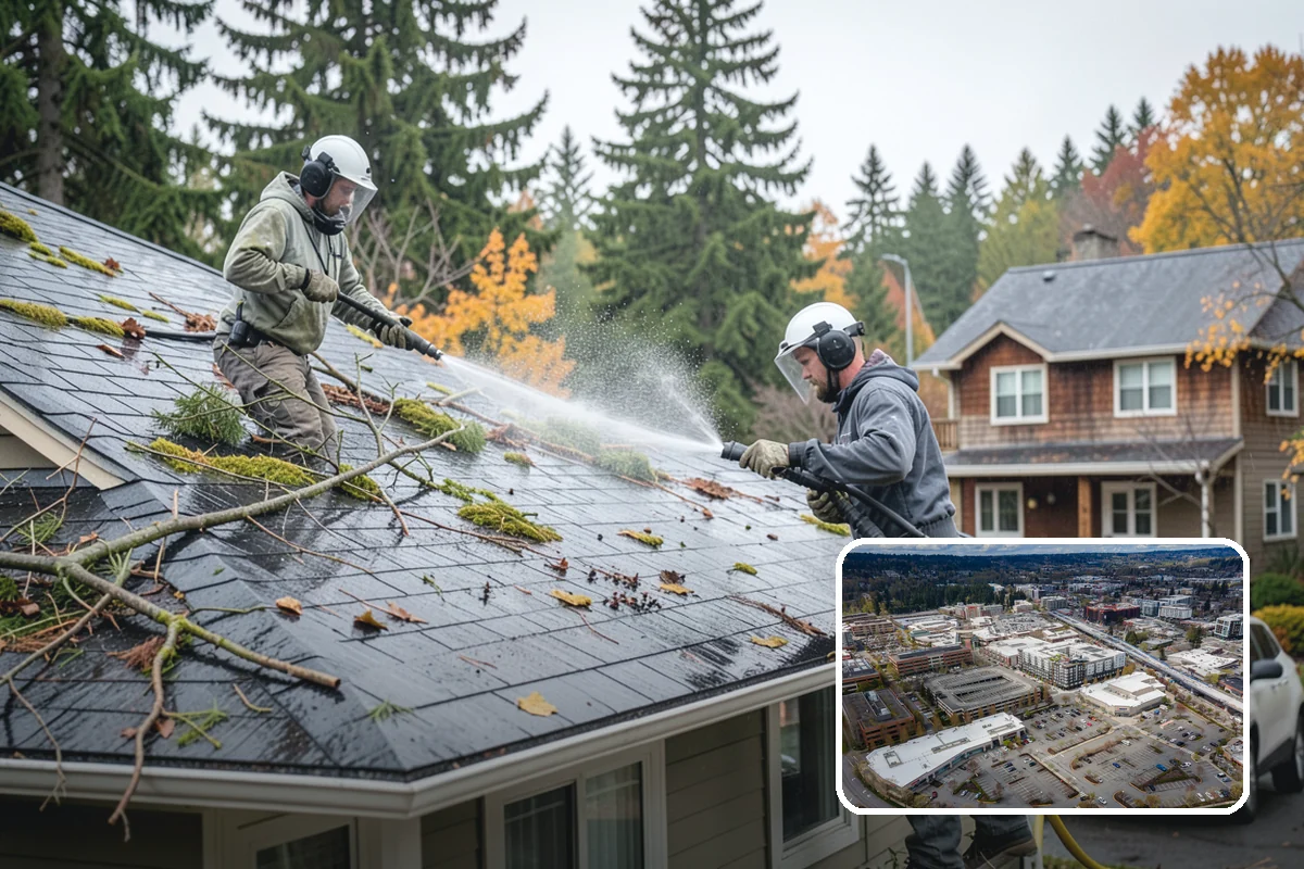 Restaurant Exterior Cleaning in Redmond, King County, WA - Removes kitchen grease that attracts pests