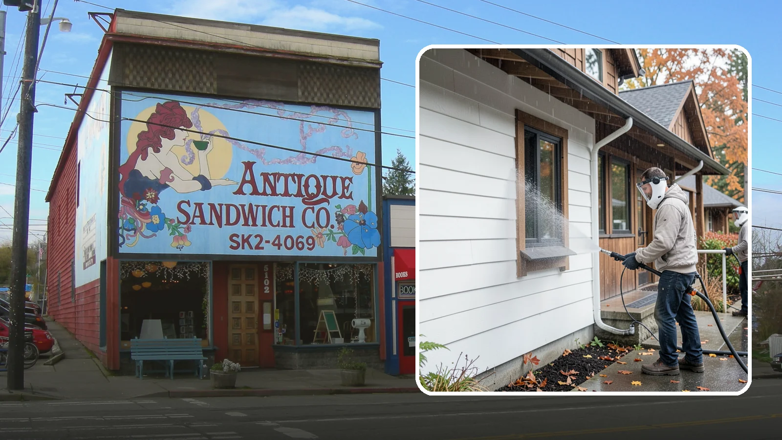 Restaurant Exterior Cleaning in Ruston, Pierce County, WA - We degrease and refresh restaurant exteriors so your Washington eatery greets diners with a clean patio, entry, and facade.