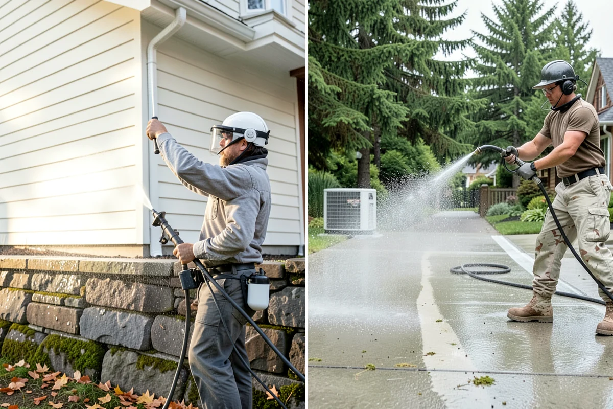 Restaurant Exterior Cleaning in Sedro-Woolley, Skagit County, WA - Identify grease-heavy zones near vents and dumpsters