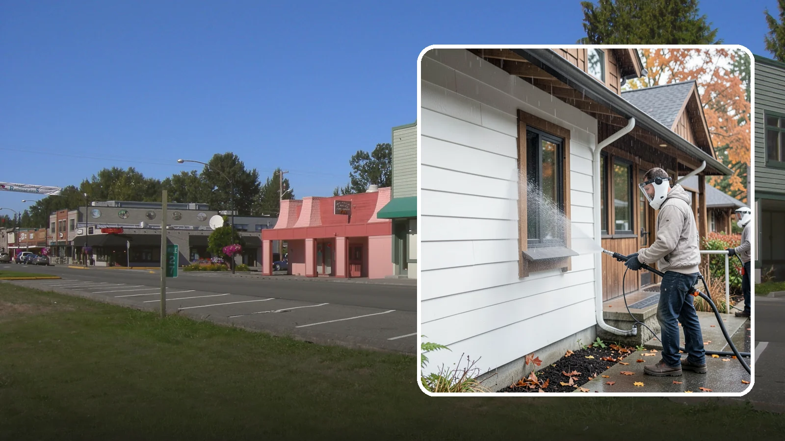 Restaurant Exterior Cleaning in Snoqualmie, King County, WA - We degrease and refresh restaurant exteriors so your Washington eatery greets diners with a clean patio, entry, and facade.