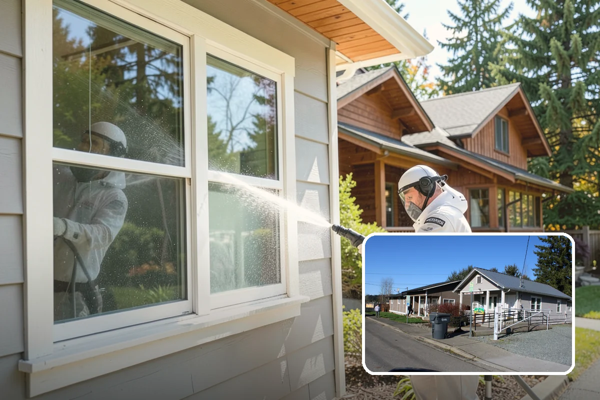 Restaurant Exterior Cleaning in South Prairie, Pierce County, WA - Removes kitchen grease that attracts pests