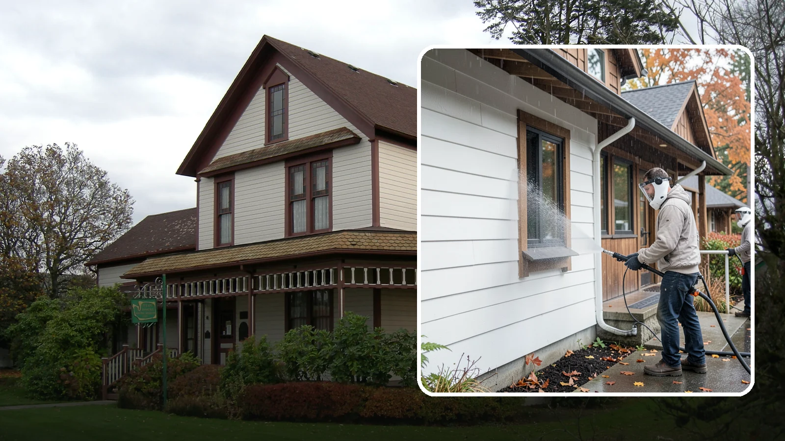 Restaurant Exterior Cleaning in Sumner, Pierce County, WA - We degrease and refresh restaurant exteriors so your Washington eatery greets diners with a clean patio, entry, and facade.
