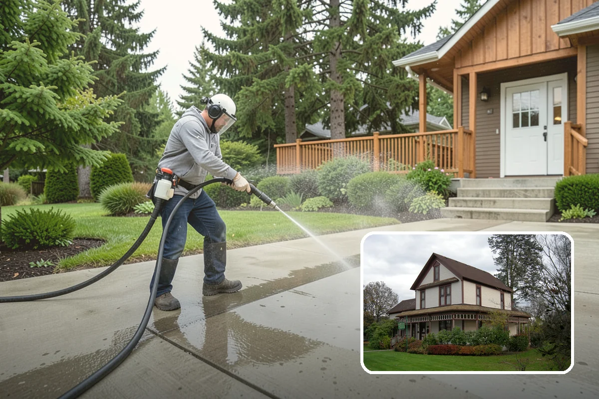 Restaurant Exterior Cleaning in Sumner, Pierce County, WA - Removes kitchen grease that attracts pests