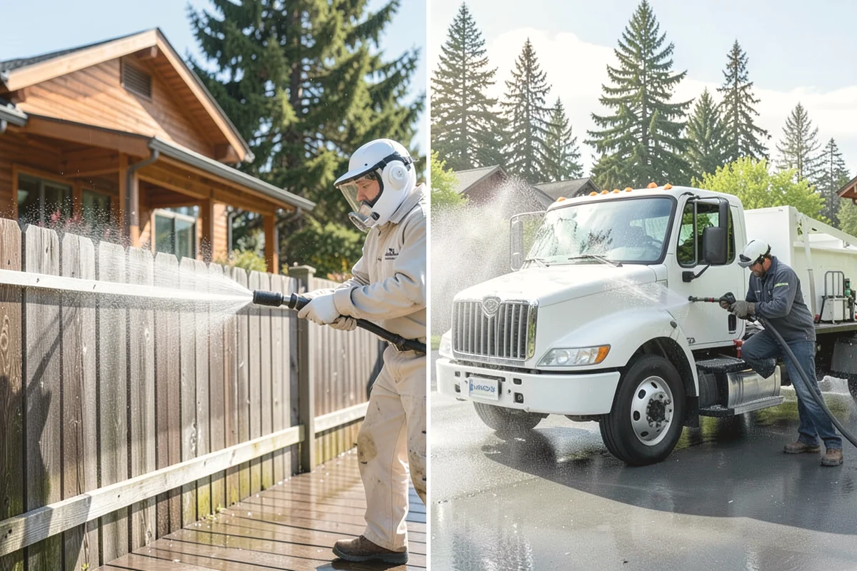 Restaurant Exterior Cleaning in Tacoma, Pierce County, WA - Identify grease-heavy zones near vents and dumpsters