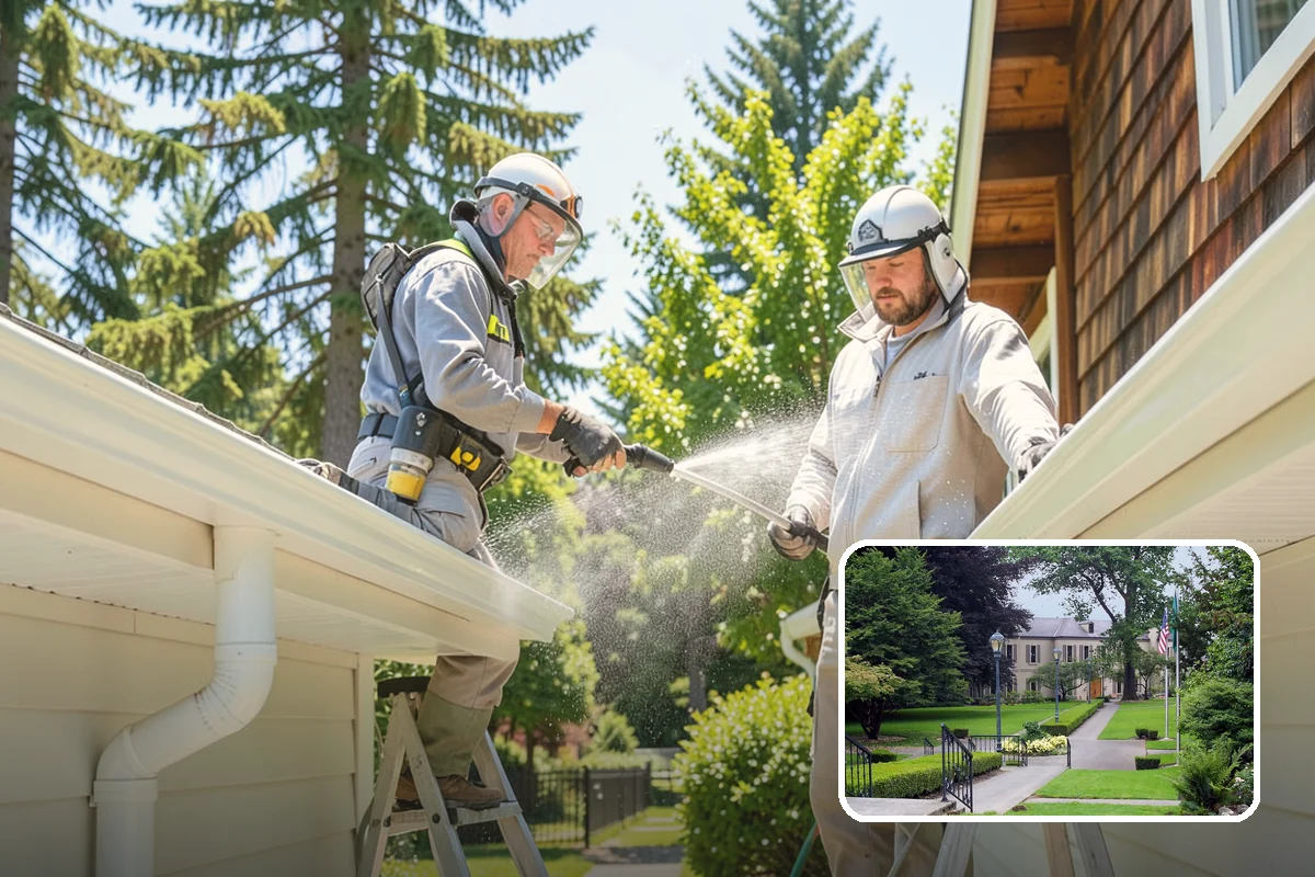 Restaurant Exterior Cleaning in Woodinville, King County, WA - Removes kitchen grease that attracts pests