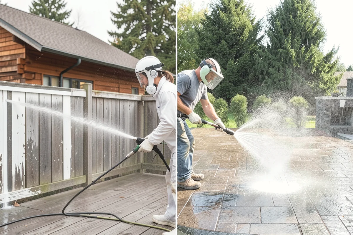 Restaurant Exterior Cleaning in Yarrow Point, King County, WA - Identify grease-heavy zones near vents and dumpsters