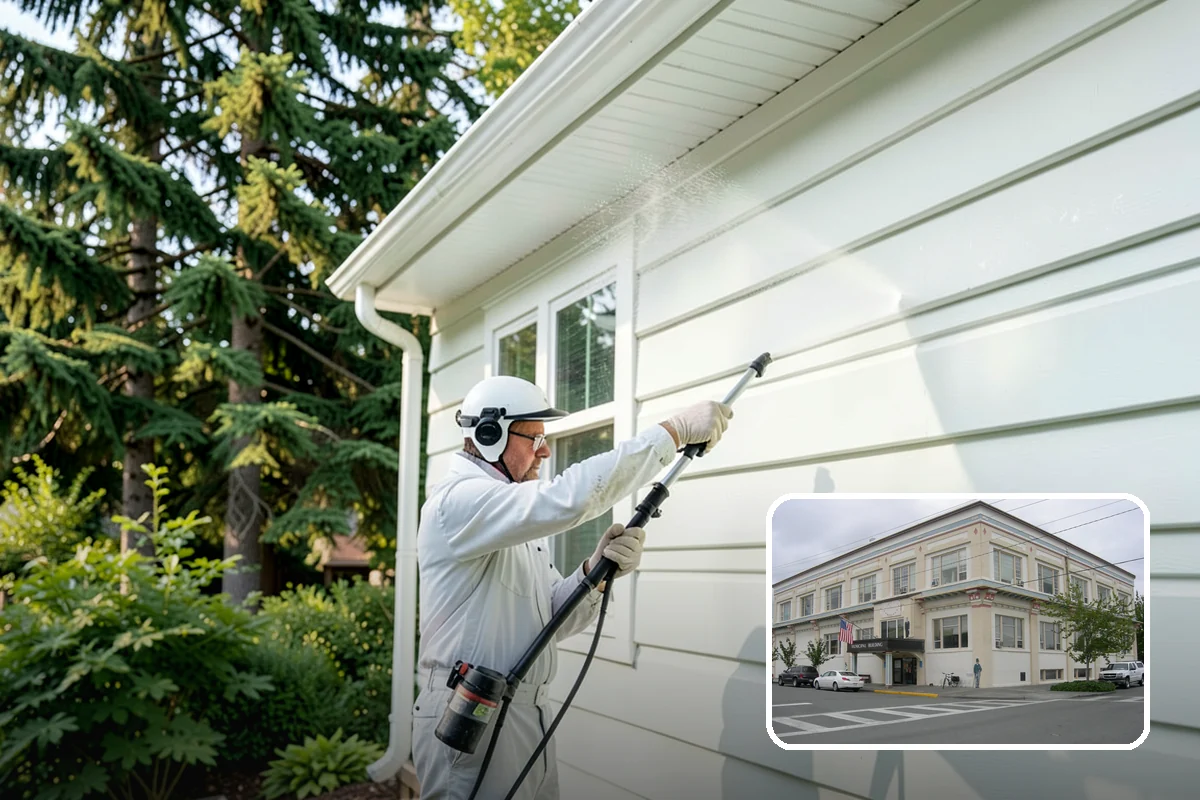 Retail Center Cleaning in Anacortes, Skagit County, WA - Creates a consistent, inviting look across every tenant storefront