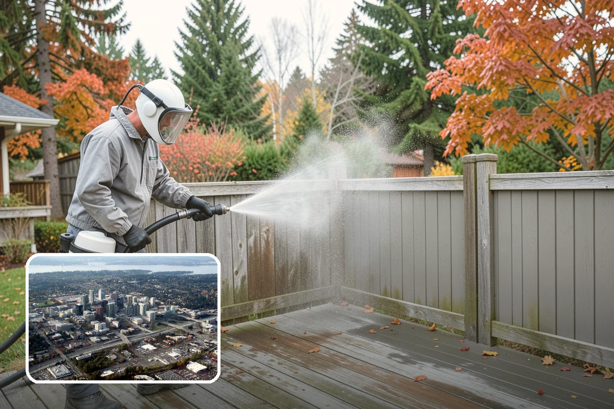 Retail Center Cleaning in Bellevue, King County, WA - Creates a consistent, inviting look across every tenant storefront