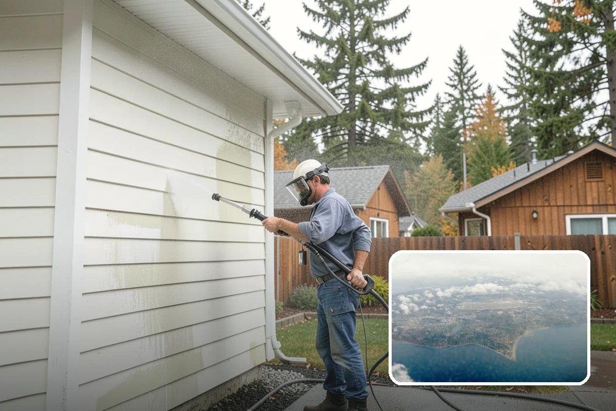 Retail Center Cleaning in Burien, King County, WA - Creates a consistent, inviting look across every tenant storefront