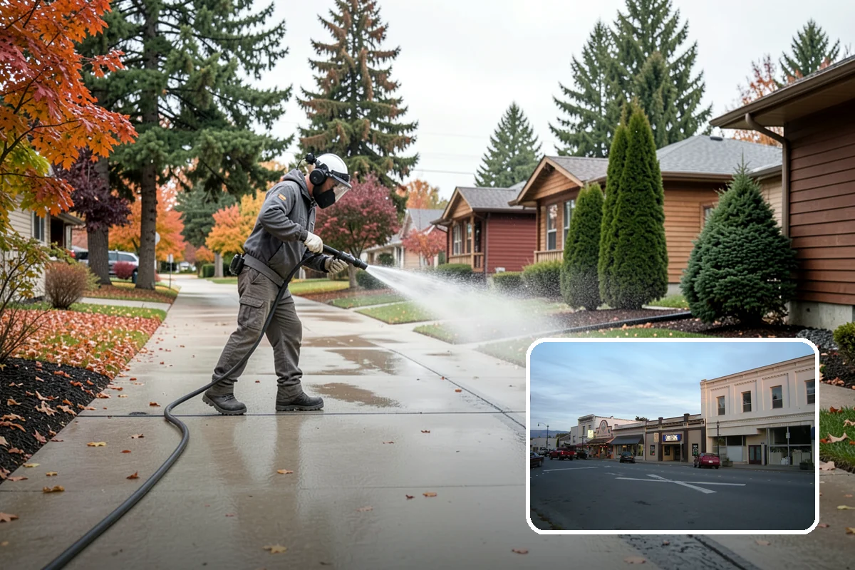 Retail Center Cleaning in Burlington, Skagit County, WA - Creates a consistent, inviting look across every tenant storefront