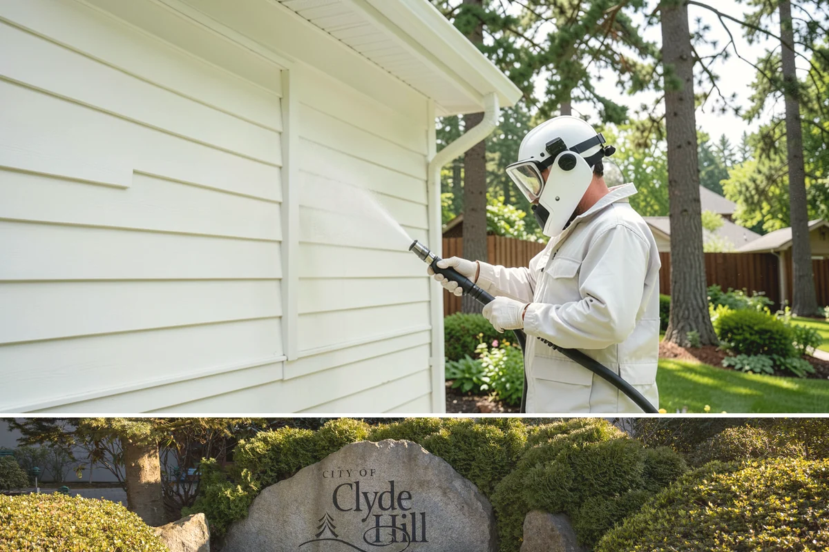 Retail Center Cleaning in Clyde Hill, King County, WA - A spring refresh followed by pre-holiday cleaning in late fall keeps a retail center looking its best through peak shopping...