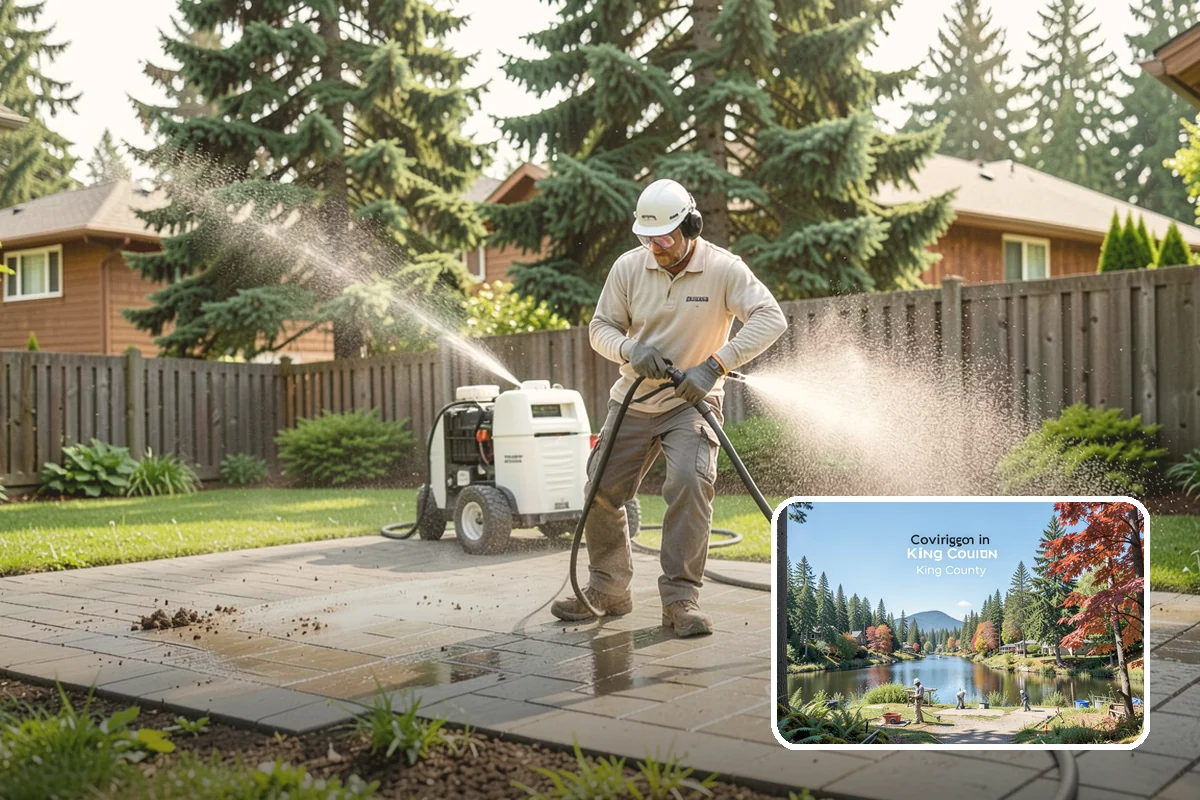 Retail Center Cleaning in Covington, King County, WA - Creates a consistent, inviting look across every tenant storefront