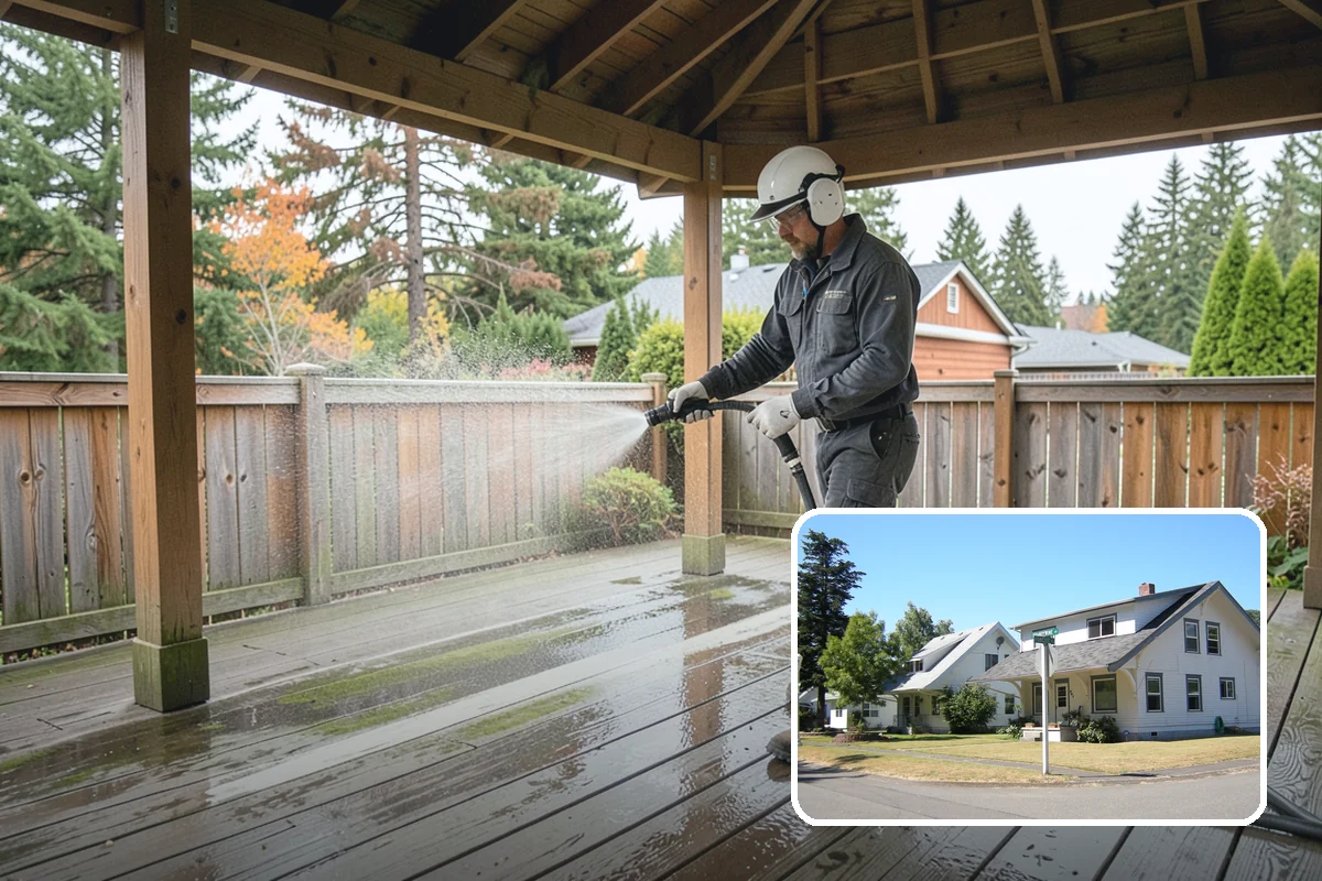 Retail Center Cleaning in DuPont, Pierce County, WA - Creates a consistent, inviting look across every tenant storefront