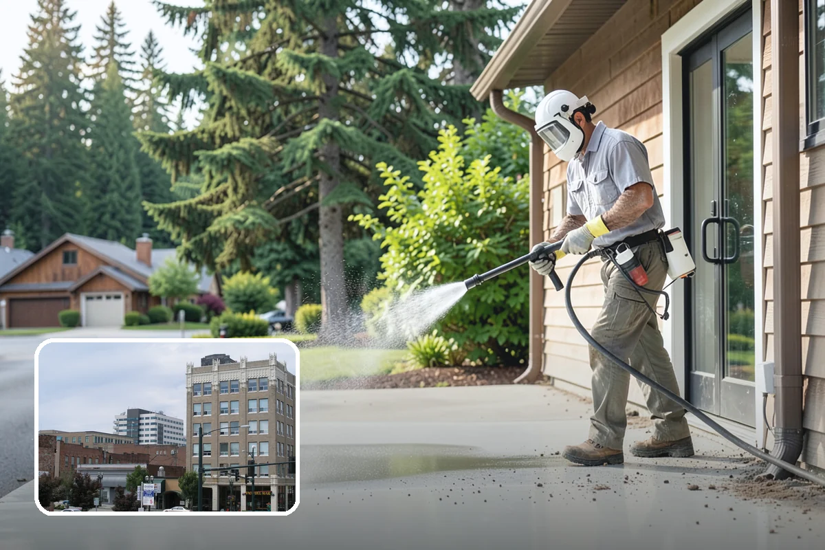 Retail Center Cleaning in Everett, Snohomish County, WA - Creates a consistent, inviting look across every tenant storefront