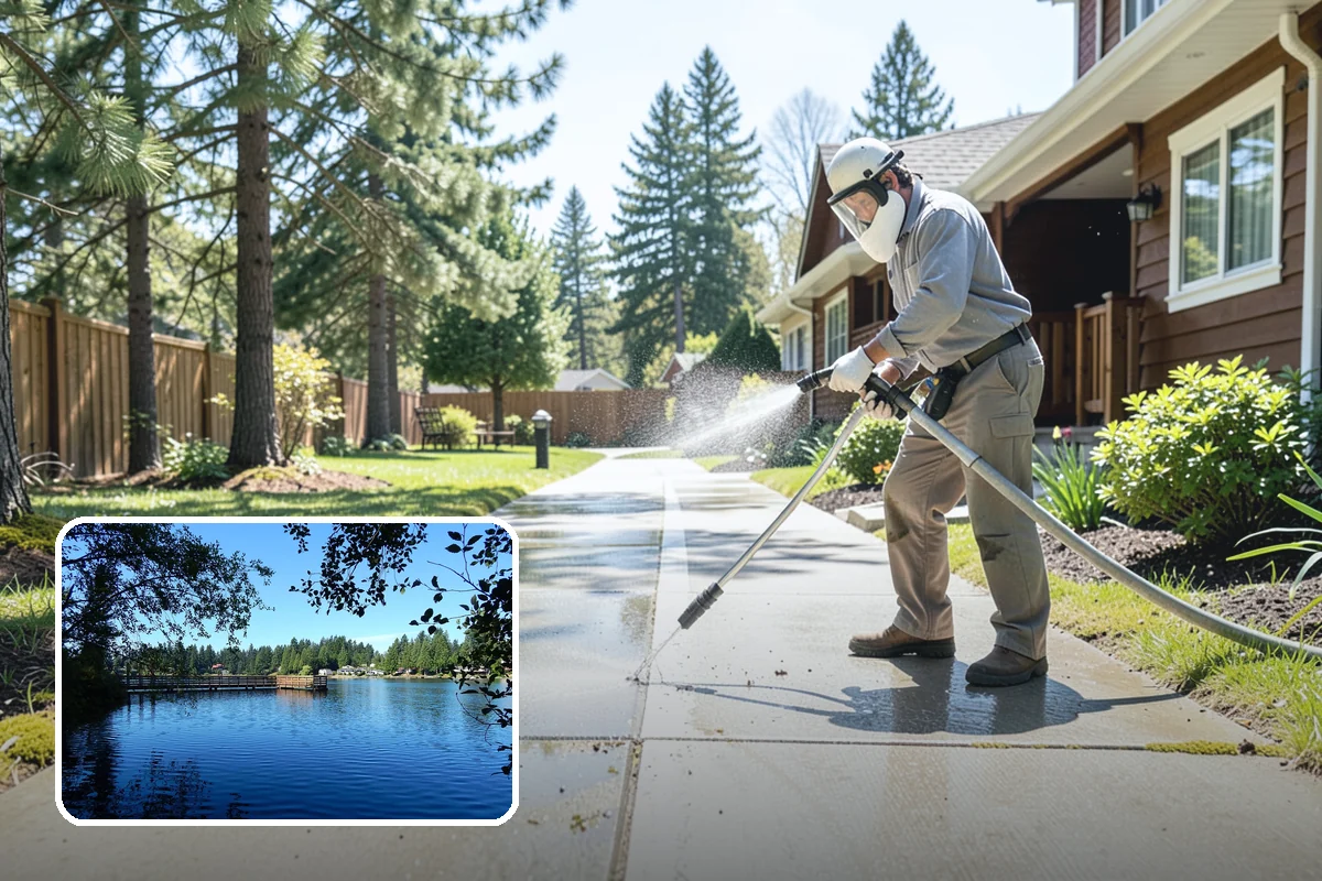 Retail Center Cleaning in Federal Way, King County, WA - Creates a consistent, inviting look across every tenant storefront