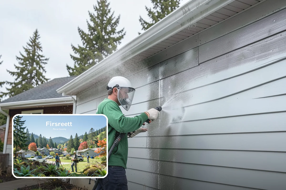 Retail Center Cleaning in Fircrest, Pierce County, WA - Creates a consistent, inviting look across every tenant storefront