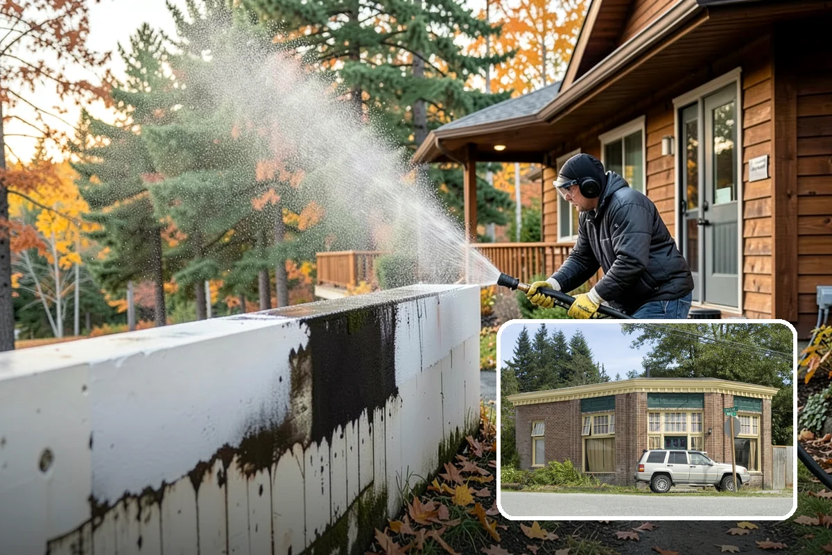 Retail Center Cleaning in Hamilton, Skagit County, WA - Creates a consistent, inviting look across every tenant storefront