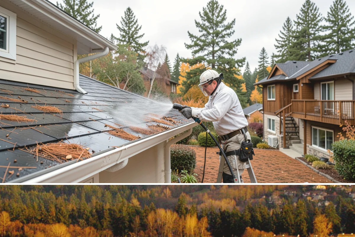 Retail Center Cleaning in Kenmore, King County, WA - A spring refresh followed by pre-holiday cleaning in late fall keeps a retail center looking its best through peak shopping...