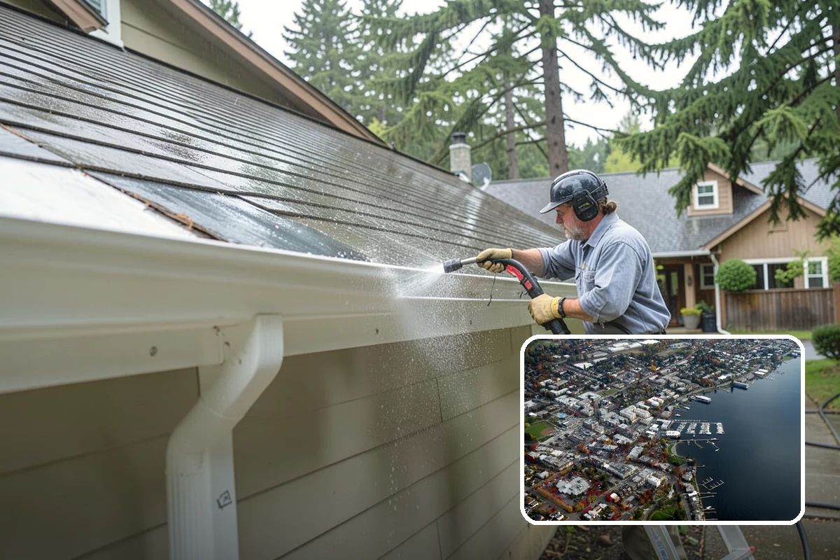 Retail Center Cleaning in Kirkland, King County, WA - Creates a consistent, inviting look across every tenant storefront