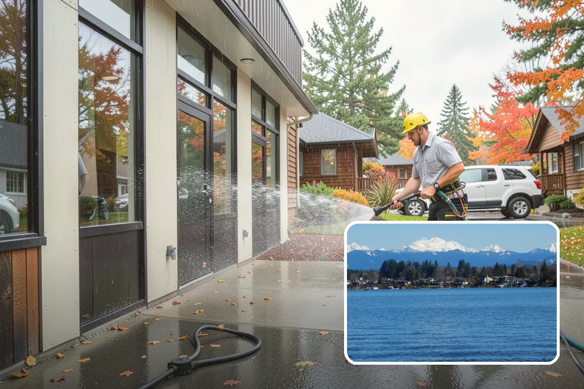 Retail Center Cleaning in Lake Stevens, Snohomish County, WA - Creates a consistent, inviting look across every tenant storefront