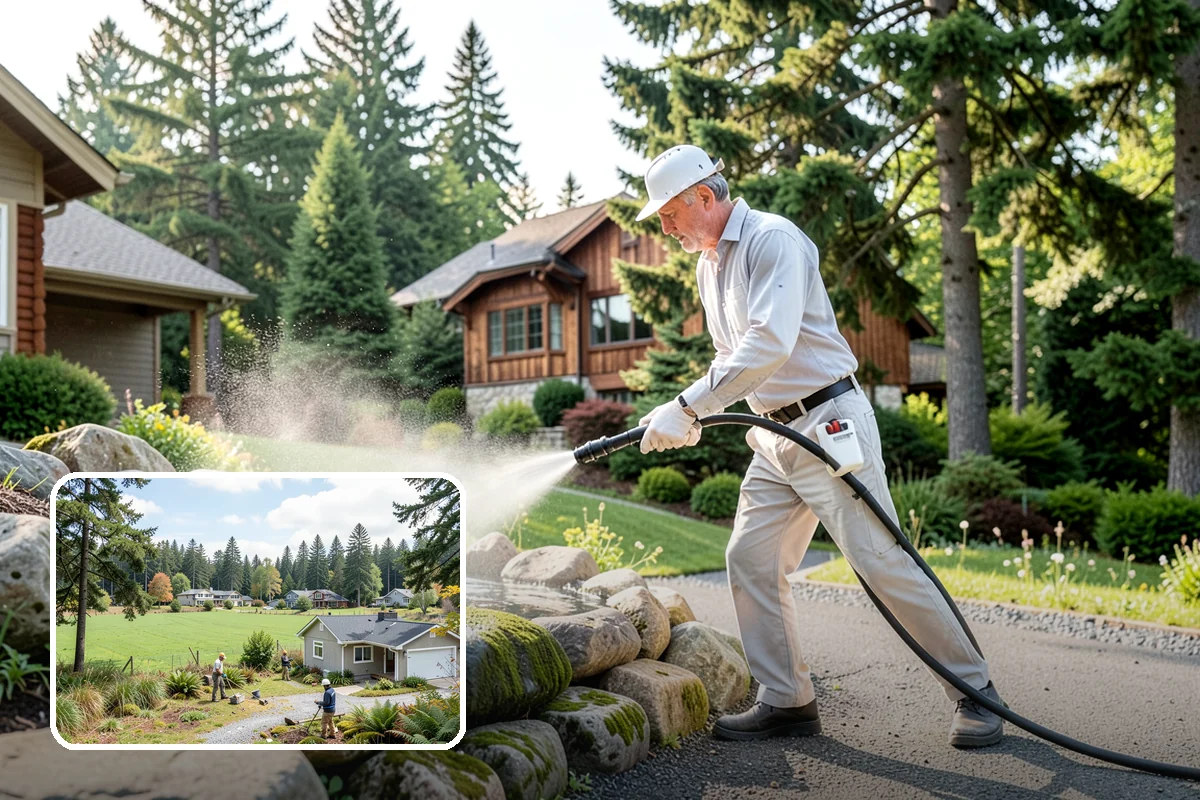Retail Center Cleaning in Lyman, Skagit County, WA - Creates a consistent, inviting look across every tenant storefront