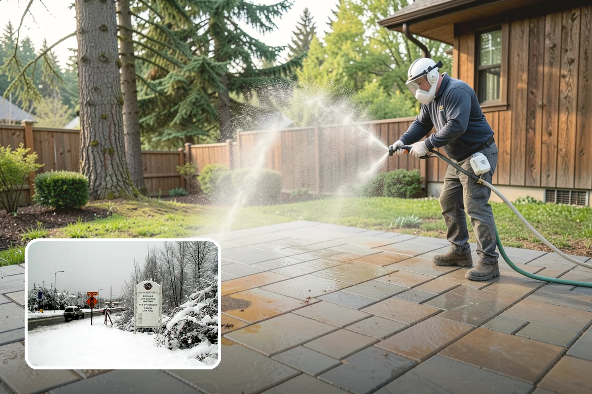 Retail Center Cleaning in Newcastle, King County, WA - Creates a consistent, inviting look across every tenant storefront