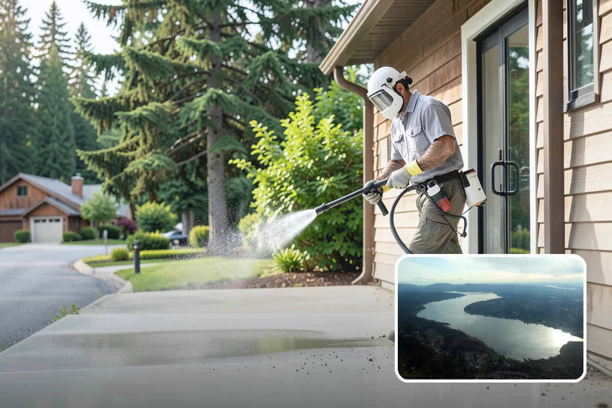 Retail Center Cleaning in Sammamish, King County, WA - Creates a consistent, inviting look across every tenant storefront