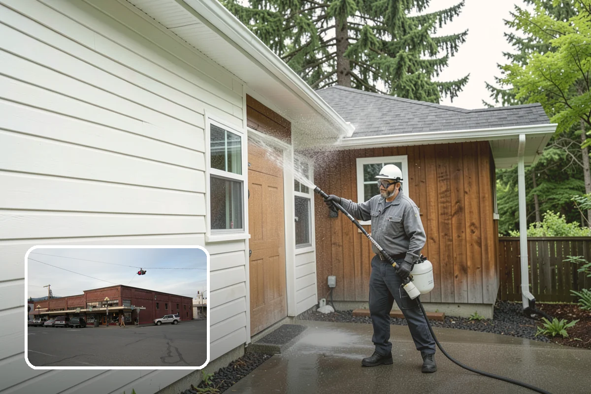 Retail Center Cleaning in Sedro-Woolley, Skagit County, WA - Creates a consistent, inviting look across every tenant storefront