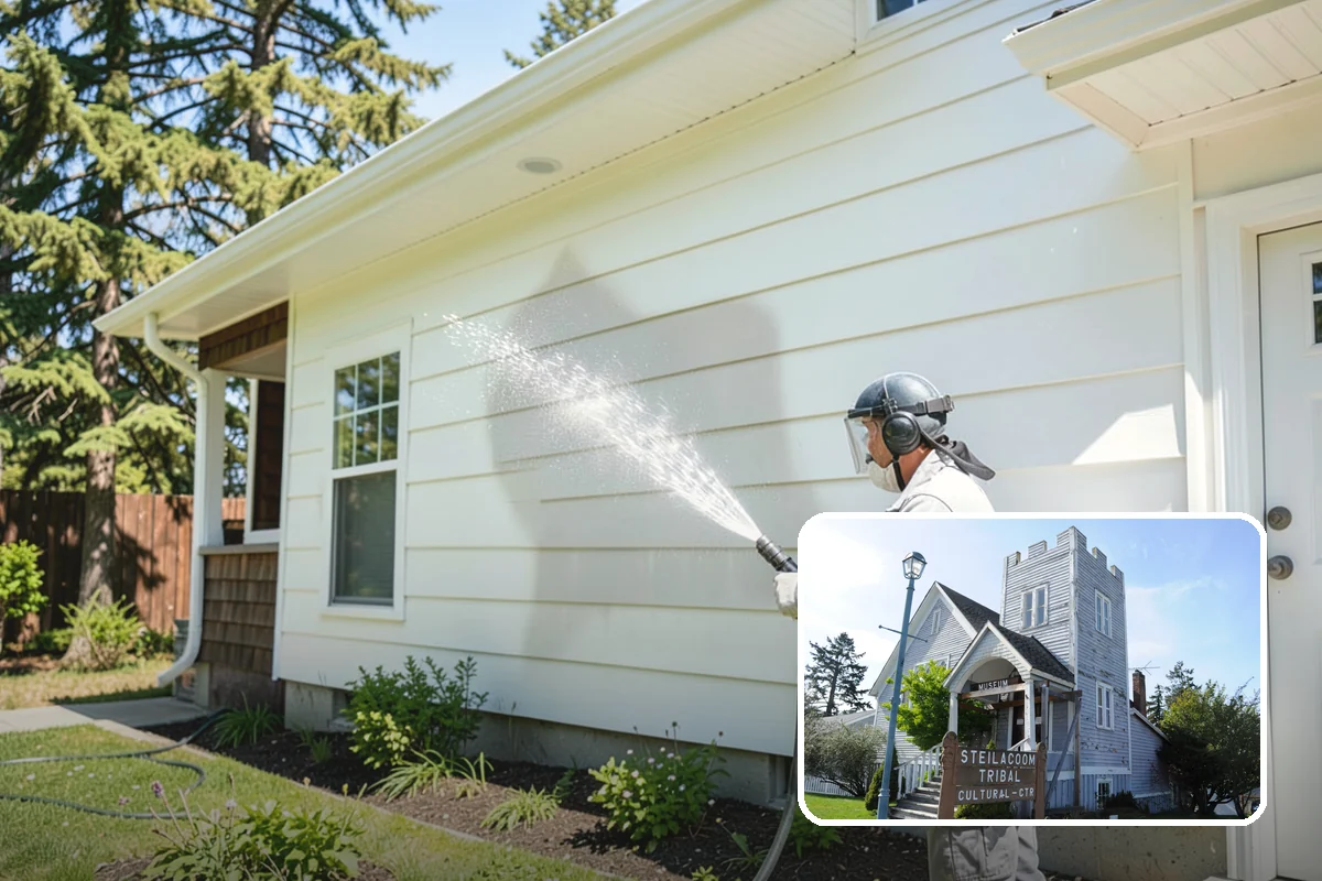 Retail Center Cleaning in Steilacoom, Pierce County, WA - Creates a consistent, inviting look across every tenant storefront