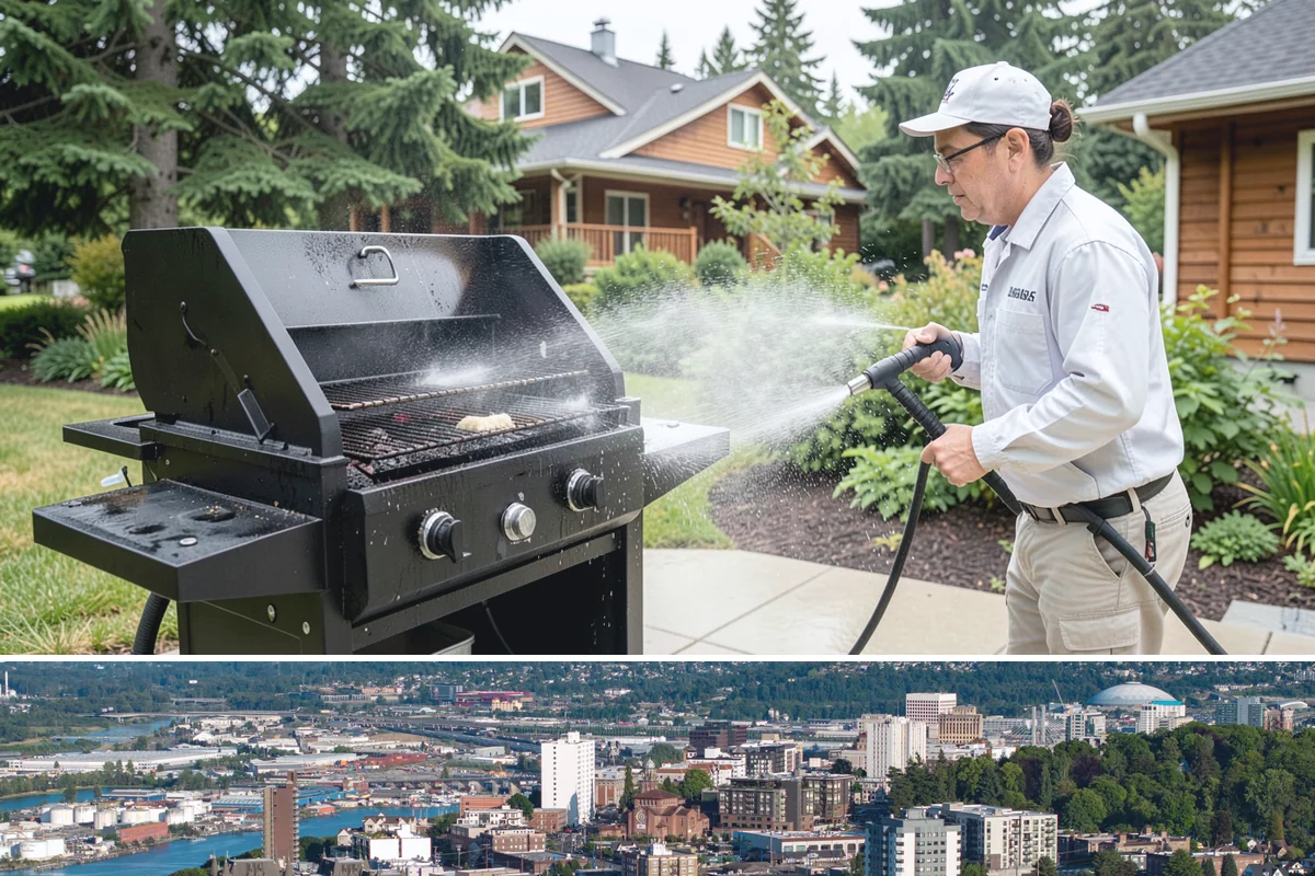Retail Center Cleaning in Tacoma, Pierce County, WA - A spring refresh followed by pre-holiday cleaning in late fall keeps a retail center looking its best through peak shopping...
