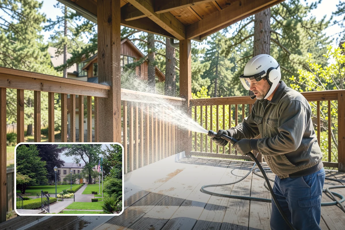 Retail Center Cleaning in Woodinville, King County, WA - Creates a consistent, inviting look across every tenant storefront