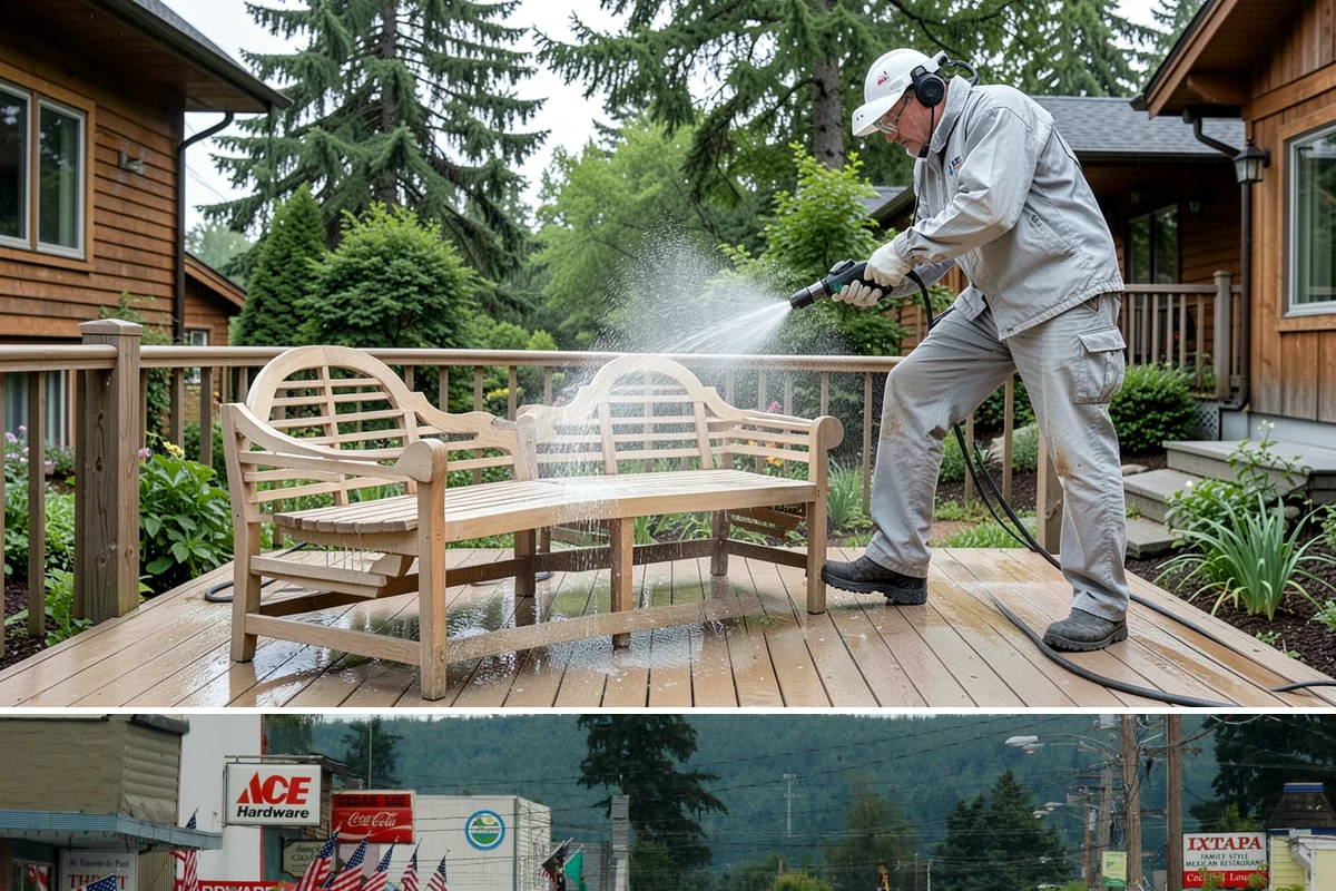 Retaining Wall Cleaning in Carnation, King County, WA - Early summer, once the ground begins to dry, reduces the moisture feeding wall growth and helps the cleaning last longer.