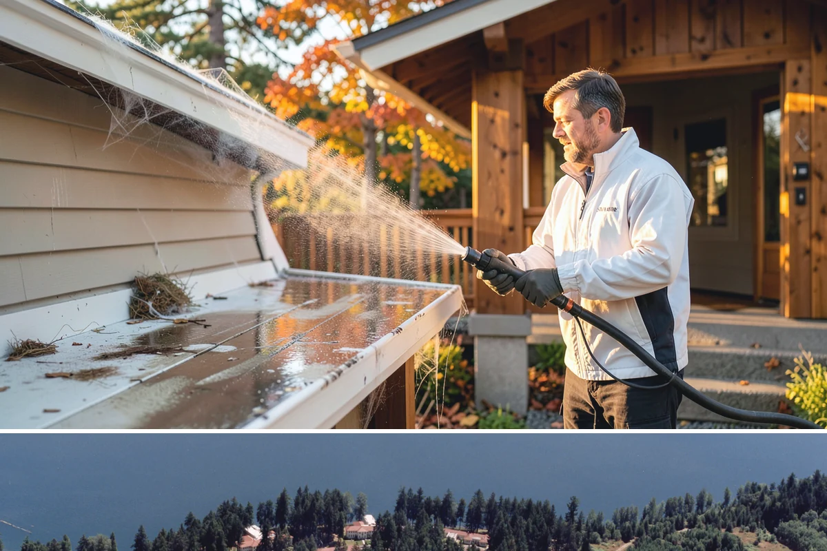 Retaining Wall Cleaning in Lakewood, Pierce County, WA - Early summer, once the ground begins to dry, reduces the moisture feeding wall growth and helps the cleaning last longer.