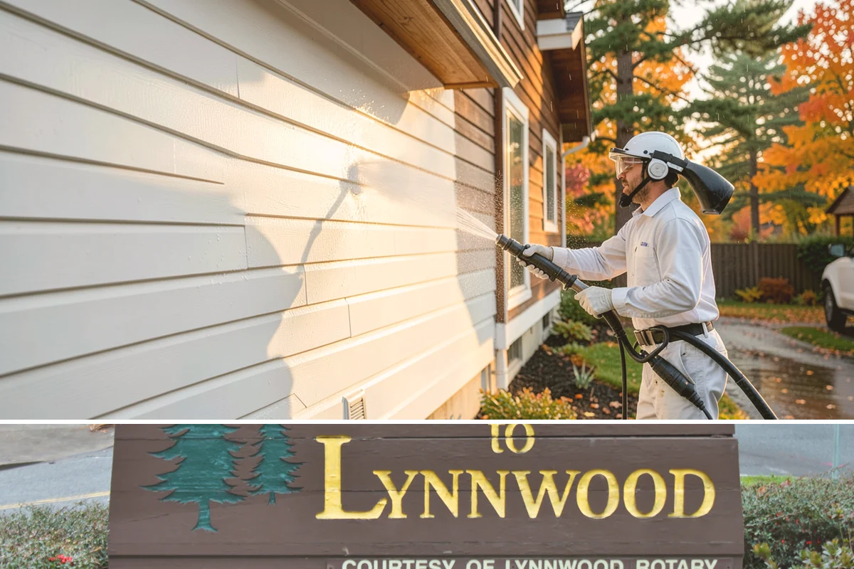 Retaining Wall Cleaning in Lynnwood, Snohomish County, WA - Early summer, once the ground begins to dry, reduces the moisture feeding wall growth and helps the cleaning last longer.
