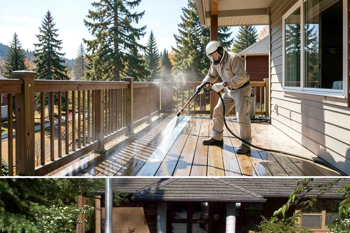 Retaining Wall Cleaning in Yarrow Point, King County, WA - Early summer, once the ground begins to dry, reduces the moisture feeding wall growth and helps the cleaning last longer.