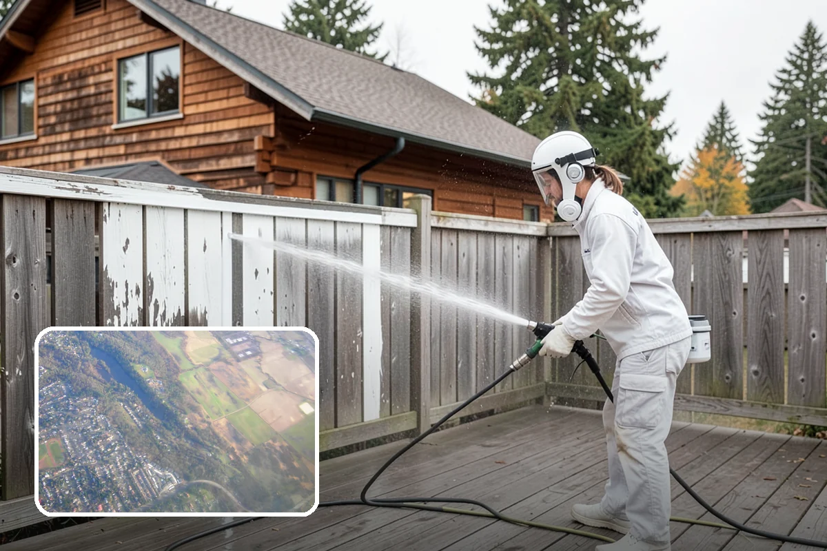Retaining Wall Washing in Algona, King County, WA - Removes moss thriving along damp masonry joints