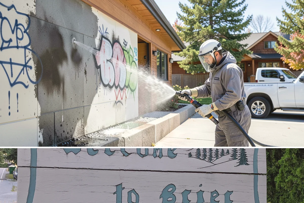 Retaining Wall Washing in Brier, Snohomish County, WA - Cleaning in early summer, after the soil begins to dry, limits the moisture that keeps masonry walls damp and speeds the return...