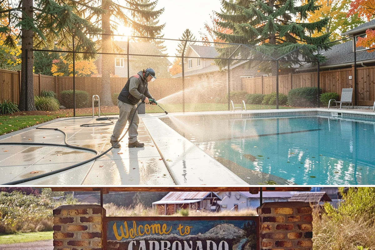 Retaining Wall Washing in Carbonado, Pierce County, WA - Cleaning in early summer, after the soil begins to dry, limits the moisture that keeps masonry walls damp and speeds the return...