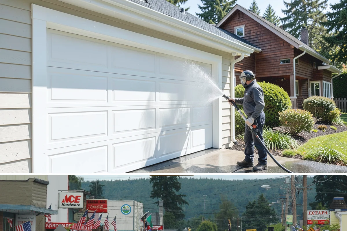 Retaining Wall Washing in Carnation, King County, WA - Cleaning in early summer, after the soil begins to dry, limits the moisture that keeps masonry walls damp and speeds the return...