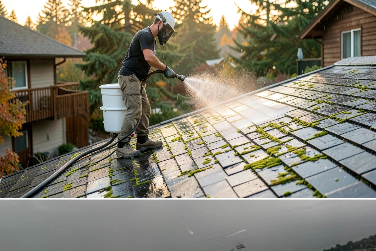 Retaining Wall Washing in Des Moines, King County, WA - Cleaning in early summer, after the soil begins to dry, limits the moisture that keeps masonry walls damp and speeds the return...